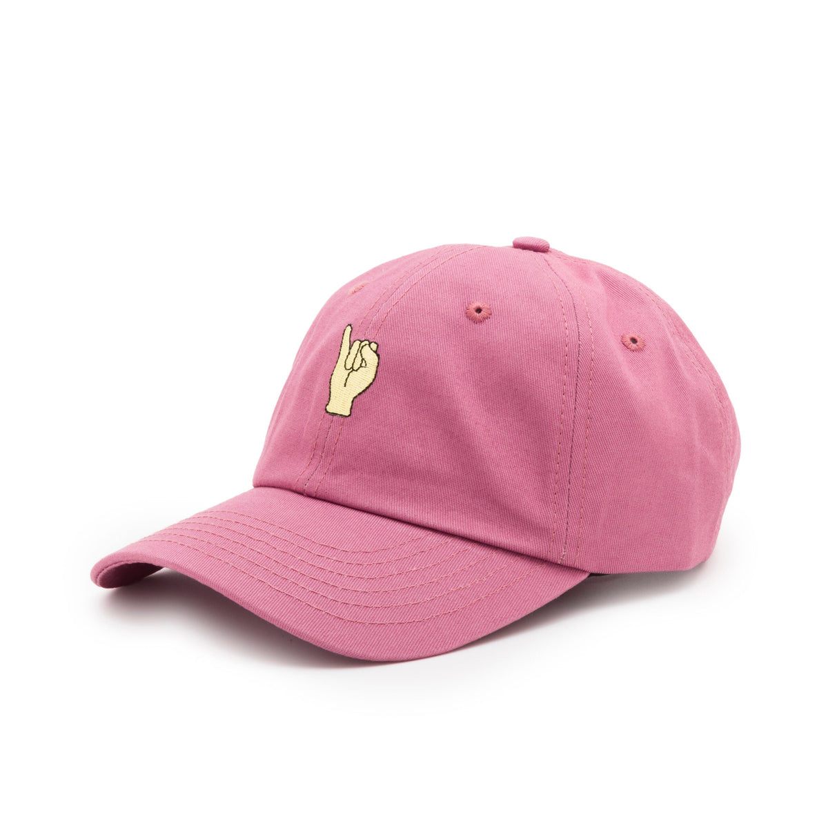 Roze Vettepet met geborduurd pinkje - Vette Deals