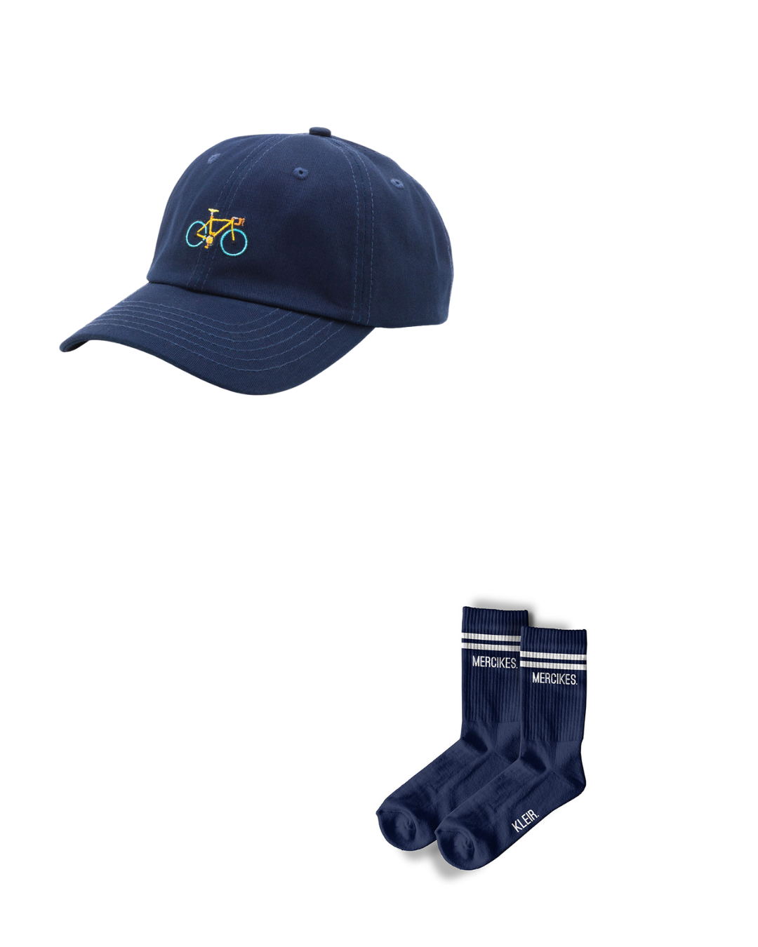 Vettepet Flandrien Blauw & KLEIR MERCIKES Sokken