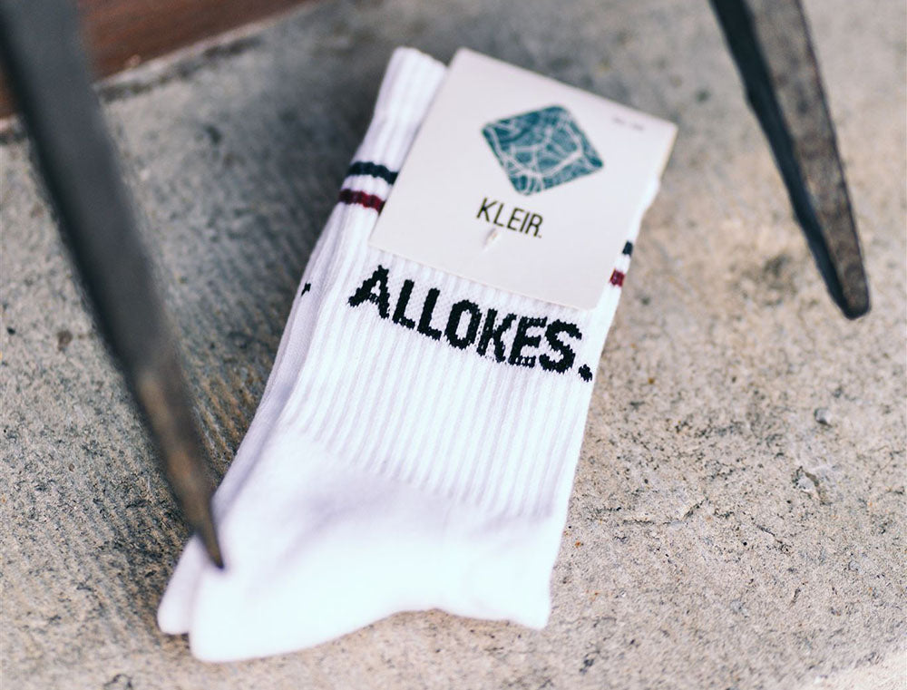 Vettepet Flandrien Blauw & KLEIR Allokes Sokken