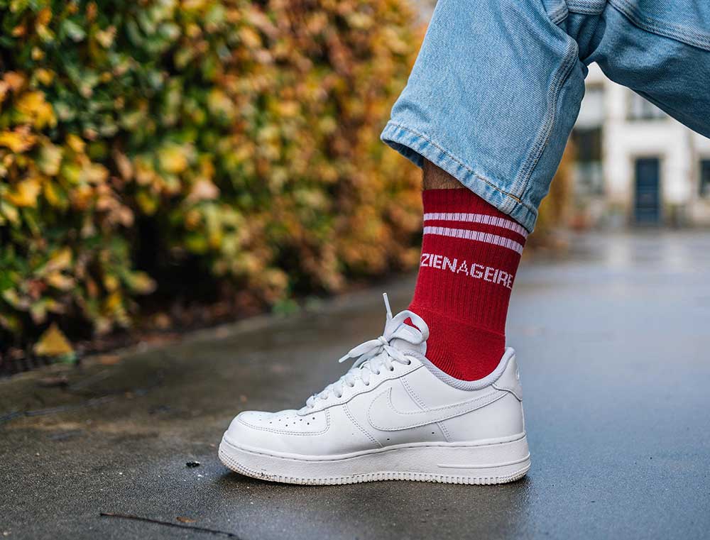 Vettepet Flandrien Rood & KLEIR Kzien a geire Sokken