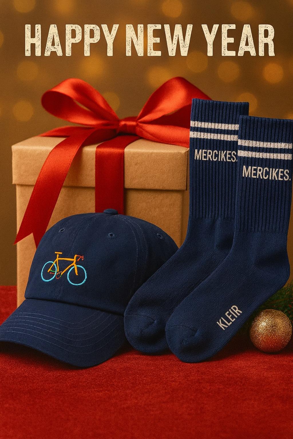 Vettepet Flandrien Blauw & KLEIR MERCIKES Sokken